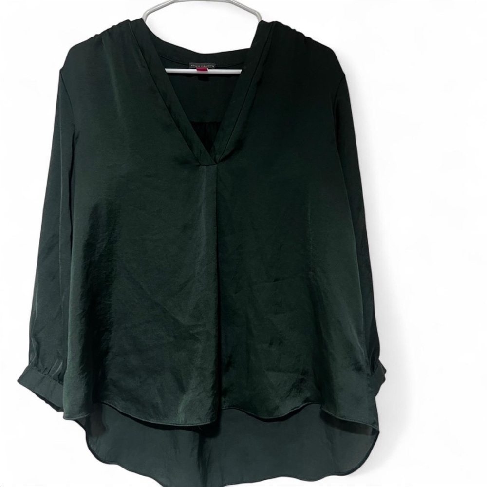 Vince Camuto Deep Green Blouse
